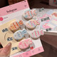 Girly cream candy color cute snapper fish hairpin sweet ins bangs cartoon clip day headdress small fish hairpin 5 pieces
