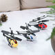 Straßenspielzeug Fernbedienung Hubschrauber Kinderspielzeug Drohne Black Technology Boy und Student Flugzeug Einfacher Weiß [3.5 Pass] Praktische Tasche + Accessoires Bag