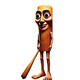 
Foreign Shanhai Jing Figure American aiAI3d Print Abstract Spoof Toys tungtungsahur Wooden Stick Man TungTungTungSahur [Wooden Stick Man] 2 pieces