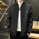 Pang donglai dl new veste veste de la veste extérieure décontractée masculine portant un collier de moustique à la veste simple de baseball simple top 686 veste [verte] 2xl [suggéré 120-135 Jin [Jin est égal à environ 0,5 kg]]]