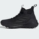 Adidas Herrenschuhe Herbst und Winter Neue kostenlose Wanderer 2.0 Außen-Wasserdichte und feuchtigkeitsdurchlässige Sportbergsteiger- und Wanderschuhe IH3524/Schwarz/Grau 40