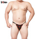 Hombres de gran tamaño de los hombres Terrela de oso fuerte japonesa SUMO SUMO Pantalones de seis pies de seis pies Pantalones de tono de tanga atado Pantalones de cadera desnuda de bolsillo