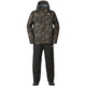 Daiwa 24 Herbst- und Winter DW-3524 Winter Regendicht Set Outdoor Freizeitfischerei Regenmantelfischereian Anzug Black Top_black Hosen 2xl