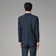 HLA Heilan Home Dress Suit Men's Slim Flat Lapel Business Banquet Suit Men's HTXAD3W015A Blue Gray 15 (suit + trousers) XL 175/96B recommended 138~150Jin Jin equals 0.5 kg