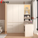 Yunmao Corner Desk Wardrobe Integrated Home Bedroom Petit appartement en forme de bureau en forme de bouteille de bureau