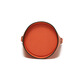 Longchamp (longchamp)pure17 cowhide short bucket bag handbag small women's orange basic package (bag + dust bag)
