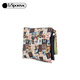 LeSportsac's new butterfly stamp series is fully printed with retro practical triple bag storage clutch, Wings of Nature