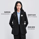 Shandubila Interview Business Examination Commuting Suit Suit Women's Autumn Drape Slim Suit Jacket Casual Pants Two-piece Set