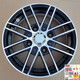 Roues en alliage en aluminium de 13 pouces 15565R13 Anneau en aluminium électrique à quatre roues 16570R13 Pneus à vide améliorés Version de 13 pouces de roues en aluminium en forme de U (distance centrale 114,3 mm)