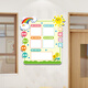 Chengliu Class Business Card Campus Cultural Wall Sticking Three-dimensional Class Service Column Creative Classroom Door Decoration X1392A-5mm Snowboard