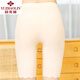 
Yu Zhaolin's large size non-curled safety pants for women's ice silk without trace summer anti-exposure five-point long base shorts fat mm200Jin[Jin equals 0.5 kg] Black + skin color 2XL 140-170Jin[Jin equals 0.5 kg]