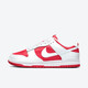 耐克（NIKE）男鞋Dunk Low Retro反转白红 男款 防滑耐磨 低帮轻便休闲板鞋 DD1391-600 43