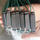 Weiße Seide Dreischicht sinkende Netzfischnetz Sticking Net Green Wire Mesh 100 Meter Fischerei Netto Crucian Karpfenfischerhänge Hanges Netto-Reservoir Netto Silber Net 1,5 Meter hoch 2 Finger weiße Seide Dreischicht sinkend 20 Meter lang