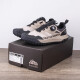 
CARLOS KAYLA4E wide last round head wide sole sneakers big foot bone men's shoes fat toes outdoor all-terrain breathable sand color Traceable6636 model, half size 39