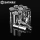 SHIDA 38 Zhongfei Cabeza de manga extendida Juego de llave de trinquete rápida Single 10 Hexagon Repair Auto Repair 12415/22 mm
