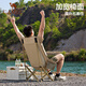 Camel (CAMEL) outdoor moon chair camping folding chair portable stool fishing stool fishing chair 173CAHD080A