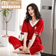 Pajamas en coton du nouveau modal pour le pantalon à manches courtes de la femme Summer Style mince pour les vêtements de printemps et d'été à la maison STAUSE FEMMES SM [9717] # Pantalons Cotton Cost M Sweet Cotton / Suggéré 80-100jin [Jin est égal à 0,5 kg]