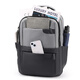 
New business men's large capacity business travel backpack USB socket multi-function computer bag Student backpack Black All size