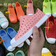 Chaussures de trou Chaussures pour enfants Summer Chaussures de trou pour enfants garçons et filles non glissés imperméables chaussures de plage creux sandales blanches 27 (la longueur intérieure C9 est d'environ 17,2 cm)