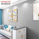 
Nordic cashmere seamless wall cloth bedroom living room background wall pure color master bedroom bedside wall cloth Morandi color haze blue-mt-1047 1