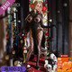 Feet et moi (Fee et moi) Подарочные презервативы, перспектива Castle Feast Temptation Cos с цельным чистым костюмом сексуальное нижнее белье, сексуальные груди и обнаженные ягодицы 7 3879 синий + розовый [повязка на голову + поддельный воротник + галстук + Bra + Zipper Open 8. Средний размер (рекомендуемый вес 80-140 [jin equals 0,5 kg]).