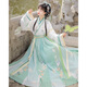 Biaoge Hanfu китайский стиль женский костюм 2025 Новый стиль национальный стиль награды [четыре сезона и весна] Костюмы Вей и Джин, внутренняя одежда + внешняя одежда + юбка, одинаковый размер