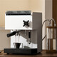 Petrus Cafet Máquina de estilo italiano Concentrado semiautomático Houseamático Comercial Vapor Milk Foam White-White PE38888PRO PE3888 Café Máquina de café