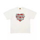 Lee Kids японский американский модный бренд Human Dragon Year Limited Shore-Teared Men Пара летняя мультипликационная футболка для животных женская топ-3892 Black S