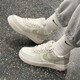 Nike (Nike) zapatos casuales zapatos para mujeres 2025 Summer Nuevos zapatos deportivos AF1 Air Force No. 1 Low Top Shoes IB3881-001 IB3881-001 Phantom Grey/Light Military Green 37.5