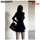 Magiopy Internationale Luxusmarke Frauenkleid für Frauen im Sommer neu
