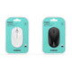 Benny Benny M683 Wireless Mouse Silent Plug-and-Play USB Receiver Bottomless Light Plug-and-Play No. 5 Battery Pink Green Benny M683 Black