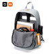 Xiaomi's new large-capacity backpack, men's business computer bag, water-repellent travel bag, college student school bag, lightweight, wear-resistant, water-repellent membrane fabric, gray+