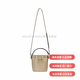 TORY BURCH T MONOGRAM GOLD DOUBLE T SEIL-Schnalle fest verstellbare abnehmbare Schultergurte Lederschaufel One-Shoulder Schrägbasis Basispaket (Pack + Staubbeutel)