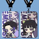 Miru Demon Slayer: Klinge des Ganlu -Tempels Mili Shi Shu Wuyilang Karte Set School Card Marke Access Control Card Meal Card Water Card Working Card Dämon Slayer: B14110 Shi Shu Wuyilang kurzes Handgelenk Seil + Campus Card Set Set