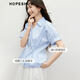 Camisa de viaje de gama alta de manga roja 2025 Summer NUEVA ENTRA DE LA CABAJA MUJER VERSATILE VERSATILLO Top de verano Pink 410 L