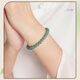 Manlicui Guaranteed Price 11.11 Jade Blue Sailor String 6mm Ball Bracelet Women's Gift for Mom Comes with Certificate