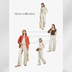 Fan Silanen Tiansi Jeans for women with high waist retro summer vacation 2025 new straight-leg pants 2626 wash grey L