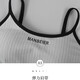Jeune meilleur ami beau gilet à suspension arrière pour les femmes portant une chemise de base sans manches d'été avec poitrine de poitrine intégrée de soutien-gorge gris XL 110-130Jin [Jin est égal à 0,5 kg]