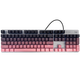 
Logitech K845 mechanical keyboard backlit wired keyboard Game e-sports keyboard Tea green red axis keyboard DIY keycap Office game keyboard and mouse suit Full size 104 keyboard K845-Blackberry positive keycap Red axis