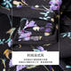 
ROEYSHOUSE French Puff Sleeve Large Sling Dress 2025 Summer New Temperament Beautiful Printed Mid-Long Dress 12107 Color XL