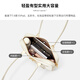 Cnoles Bag Women's Bag 2025 Luxury High-end Bowling Bag Crossbody Bag Chinese Valentine's Day Gift to Girlfriend White - New Holiday Gift to Girls