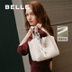 Belle Gift Bag Women's 2025 New Shopping Mall with Genuine Leather Commuter Vegetable Bag Handbag BL828BX5 White F