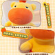 Smart Capybara Lulu Dolls Sleeping With Girls con almohadas Juguetes de lujo Muñecas Día del día de los niños Niños y niñas 70 cm [Darle a la gente mucha cara] 520 yuanes para el regalo chino de San Valentín para novias