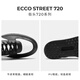 ECCO* men's sneakers, casual sneakers, round toe thick-soled casual shoes, same style as male stars, street 720 520814 HL black/white 52081450669 42