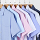 CEO Yageol shirt men's short-sleeved, non-scalding and anti-wrinkle 2025 summer business professional suit striped work clothes white lining DX6624 38