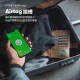 
Vulkit anti-theft passport bag RFID overseas travel ticket multi-functional certificate storage bag passport clip card bag black anti-theft brush
