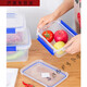 
Sanqihu transparent fresh-keeping box rectangular plastic box large-sized fresh-keeping box with lid hotel kitchen frozen food storage box increased high-end 9928 pressing model 30l