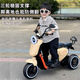 Motorcycle électrique à double personne Télétémocyclette Tricycle Baby Boy and Girl Carriage Large Car Toy Car Bdl-688 Rose moderne + 12V7 Télécommande à deux roues motrices