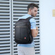 
CROSSGEAR Cross Medal Large Capacity Business Commuter Workplace Office Workers Backpack Black