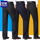 Lomon men's casual pants men's loose straight middle-aged men's pants autumn middle-aged and elderly business dad outfit pants summer thin style anti-wrinkle 1105 navy summer thin style 29 waist circumference 2 feet 2